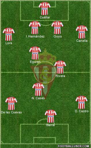 Real Sporting S.A.D. Formation 2011