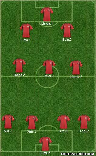Albania Formation 2011