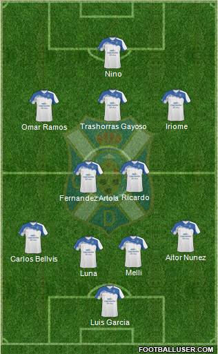 C.D. Tenerife S.A.D. Formation 2011
