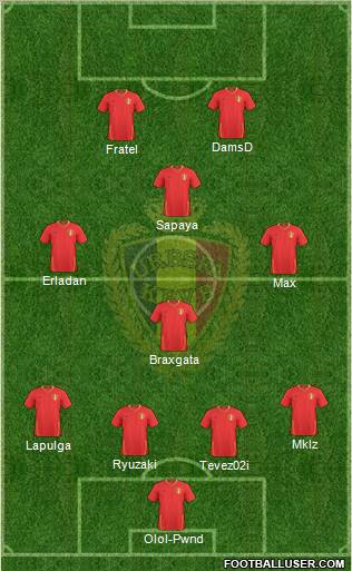 Belgium Formation 2011