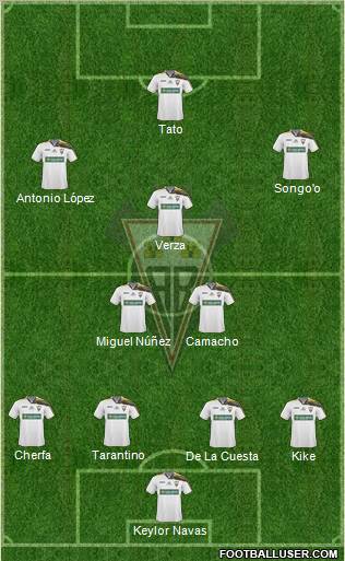 Albacete B., S.A.D. Formation 2011