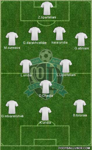 Dinamo Tbilisi Formation 2011