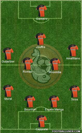 FC Lorient Bretagne Sud Formation 2011