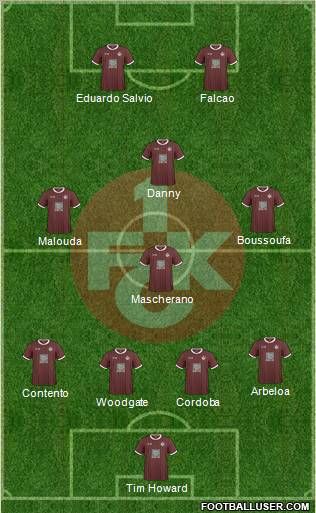 1.FC Kaiserslautern Formation 2011