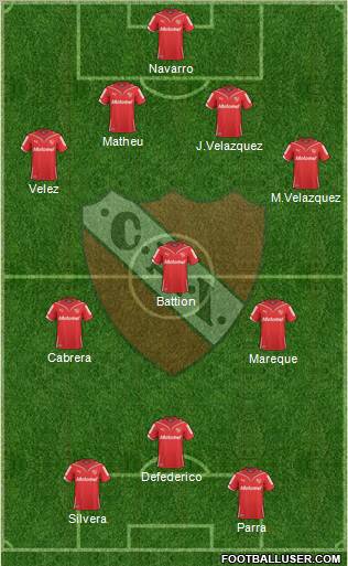 Independiente Formation 2011