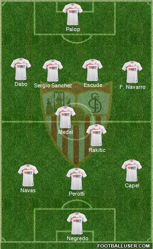 Sevilla F.C., S.A.D. Formation 2011