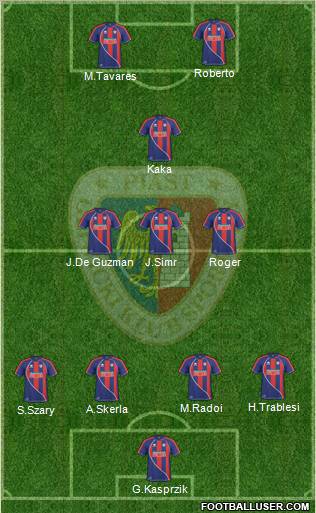 Piast Gliwice Formation 2011