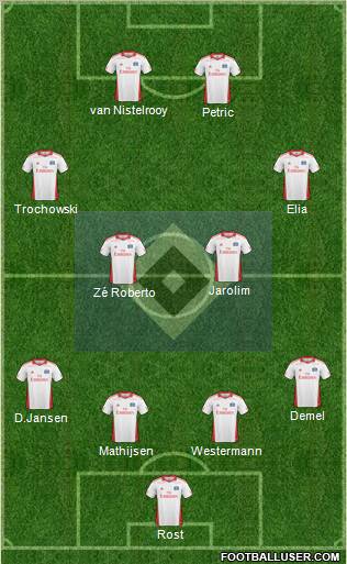 Hamburger SV Formation 2011