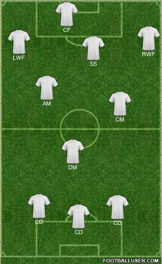 Pro Evolution Soccer Team Formation 2011