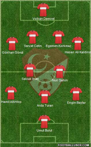 Turkey Formation 2011
