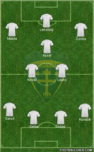 MSK Zilina Formation 2011