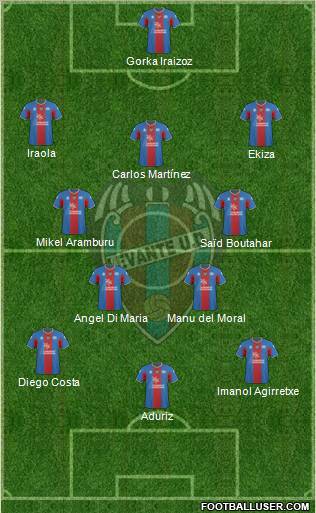 Levante U.D., S.A.D. Formation 2011