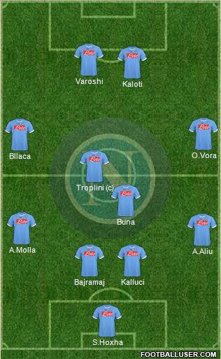 Napoli Formation 2011