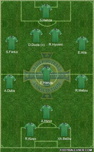 Northern Ireland Formation 2011