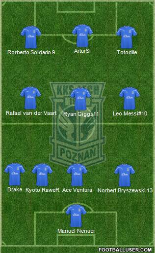 Lech Poznan Formation 2011