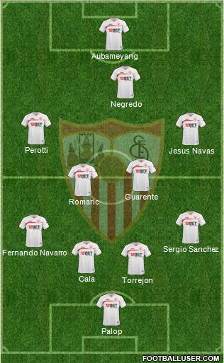 Sevilla F.C., S.A.D. Formation 2011