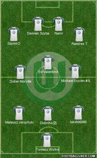 VfL Wolfsburg Formation 2011