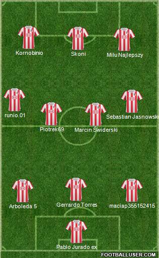 Atlético Madrid B Formation 2011