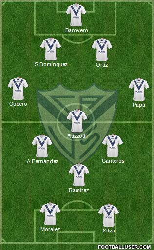 Vélez Sarsfield Formation 2011
