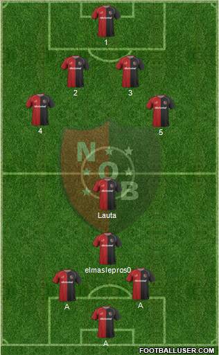 Newell's Old Boys football formation