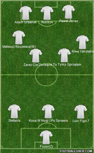 World Cup 2010 Team Formation 2011