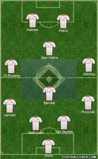 Hamburger SV Formation 2011