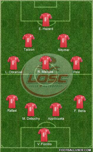 LOSC Lille Métropole Formation 2011