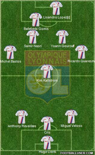 Olympique Lyonnais Formation 2011