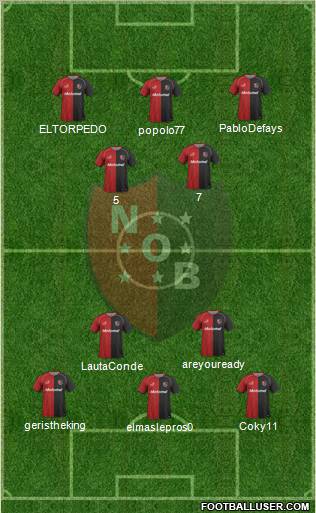 Newell's Old Boys football formation