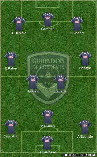 FC Girondins de Bordeaux Formation 2011