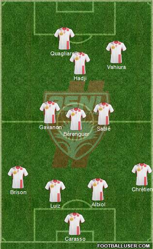 A.S. Nancy Lorraine football formation