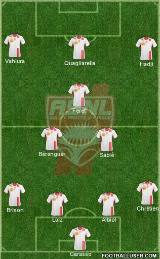 A.S. Nancy Lorraine football formation