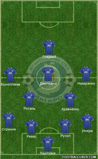 Dnipro Dnipropetrovsk Formation 2011