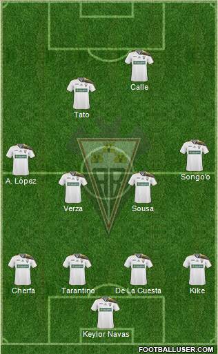 Albacete B., S.A.D. Formation 2011