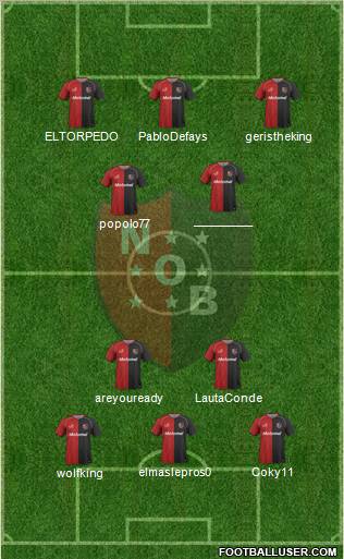 Newell's Old Boys football formation