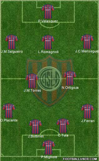 San Lorenzo de Almagro Formation 2011