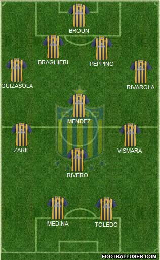 Rosario Central Formation 2011