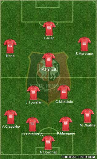 Stade Rennais Football Club Formation 2011