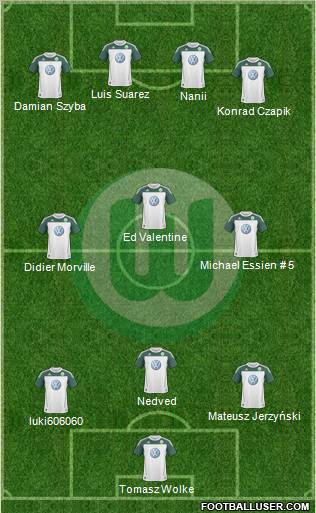 VfL Wolfsburg Formation 2011