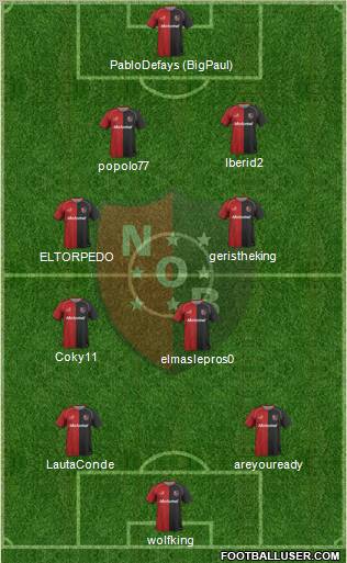 Newell's Old Boys football formation