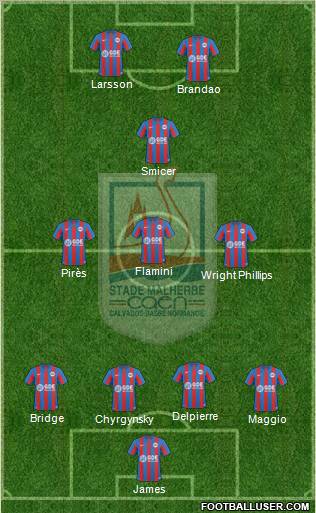 Stade Malherbe Caen Basse-Normandie Formation 2011