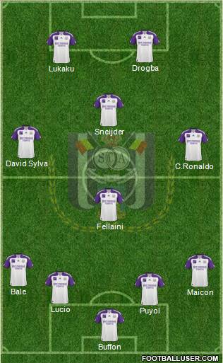 RSC Anderlecht Formation 2011