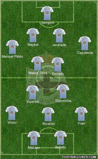 R.C. Deportivo de La Coruña S.A.D. Formation 2011