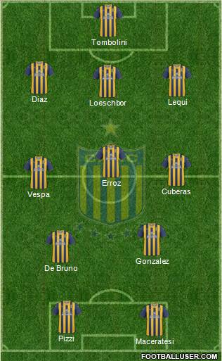 Rosario Central Formation 2011
