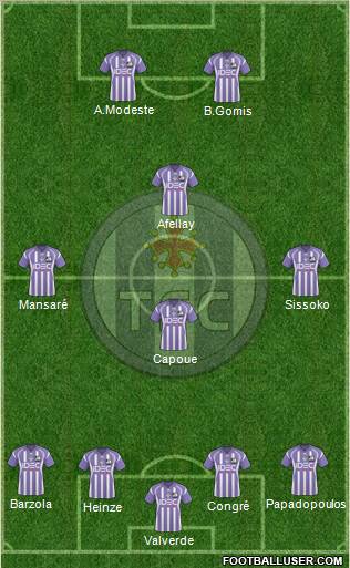Toulouse Football Club Formation 2011