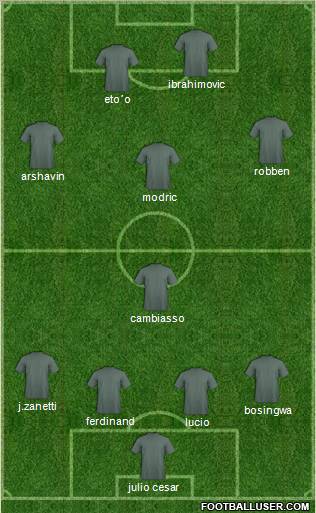 Pro Evolution Soccer Team Formation 2011