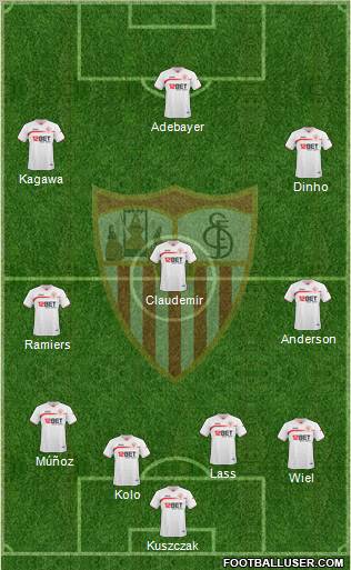 Sevilla F.C., S.A.D. Formation 2011