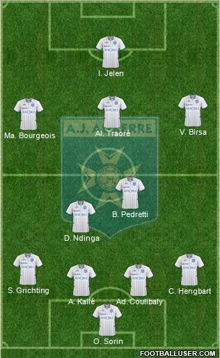 A.J. Auxerre Formation 2011
