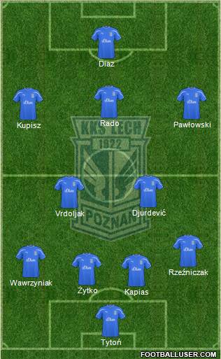 Lech Poznan Formation 2011