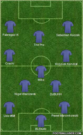 Hong Kong League XI Formation 2011